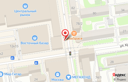 Киоск по продаже печатной продукции в Заельцовском районе на карте