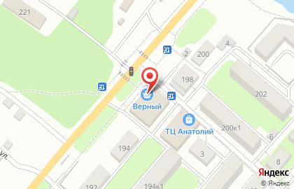Супермаркет Магнит на Тарутинской улице на карте