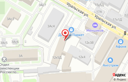Компания по установке и продаже москитных сеток Сетки Питер на Уральской улице на карте