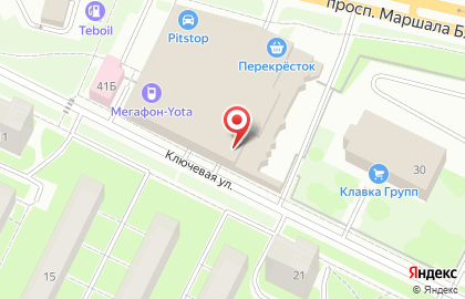 Замена СПБ на карте