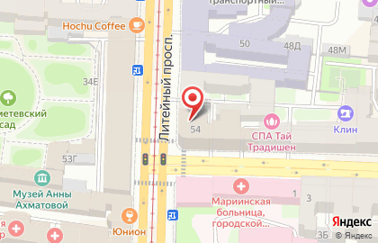 RENE на Литейном проспекте на карте