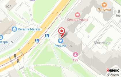 Студия ВОЛОС НЕТ на Уральской улице на карте
