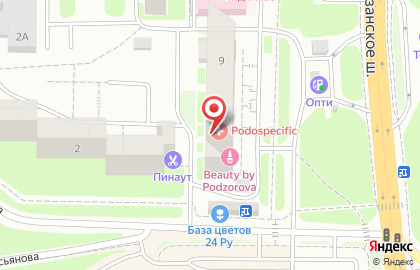Парикмахерская Имидж на Казанском шоссе на карте