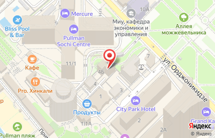 Сауна Баунти в Центральном районе на карте