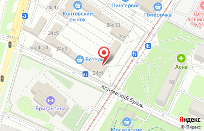 Фирменный магазин и киоск Сычниковское подворье на карте