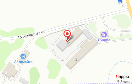 Служба заказа пассажирского легкового транспорта Вектор на Транспортной улице на карте