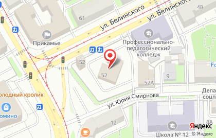 Пожарная часть №5 в Свердловском районе на карте