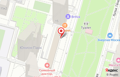 Итальянская химчистка Italclean в Москве на карте