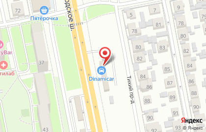 Автостоянка в Тольятти на карте