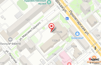 ИФНС, Инспекция Федеральной налоговой службы России по г. Кургану на карте