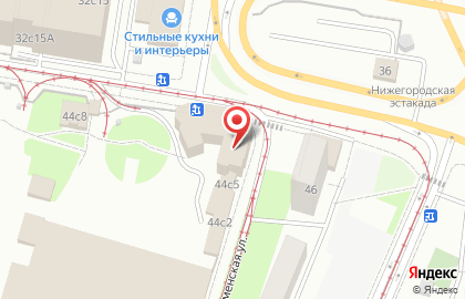 Октябрьское трамвайное депо, ГУП Мосгортранс на карте