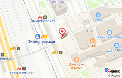 Добрынинский на улице Яблочкова на карте