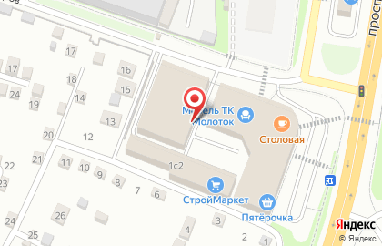 Магазин отделочных материалов, ИП Михайлова С.В. на карте