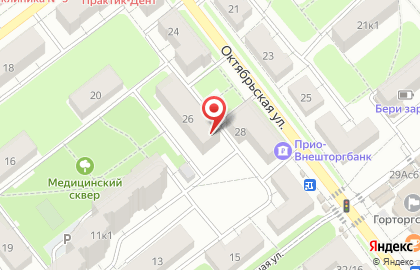 Магазин Ивановский текстиль в Рязани на карте