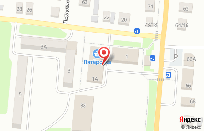 Супермаркет Пятёрочка в Гусь-Хрустальном на карте