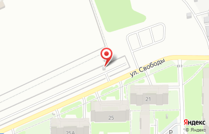 Автостоянка в Кемерово на карте