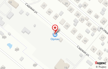 Автошкола Орлан на Садовой улице во Фрязино на карте