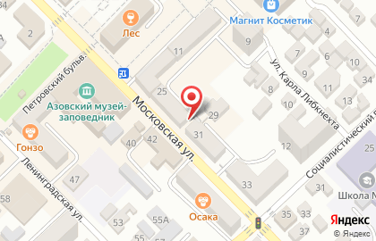 Мика на Московской улице на карте