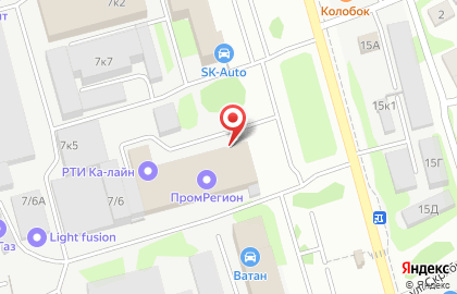 Торгово-сервисная компания Альфа-Сервис в Советском районе на карте