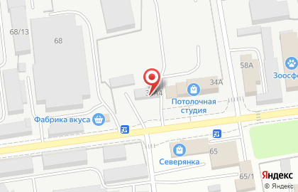 Бриз на Украинской улице на карте