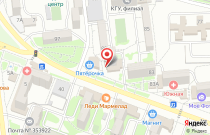 Парикмахерская Зирочка на карте