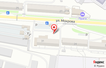 Кафе на ул. Мокрова, 31 на карте