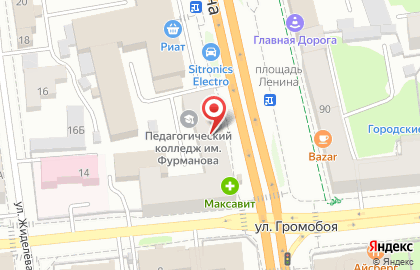 Салон оптики Оптикор на проспекте Ленина на карте