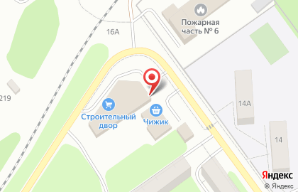 Автостоянка У пожарки на карте