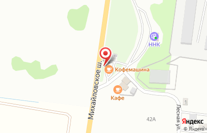 Автокафе Coffee Machine на Михайловском шоссе на карте