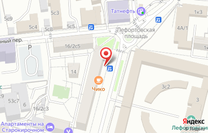 Автомат DyDo в Старокирочном переулке на карте