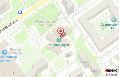 Центр культурного развития Молодежный в микрорайоне Макаренко на карте