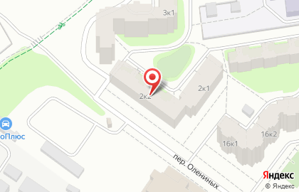 Фонд социального страхования РФ, Ленинградское региональное отделение в переулке Олениных на карте