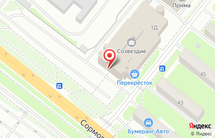 Торгово-производственная компания Спецэлектрод-Сервис на Сормовском шоссе на карте