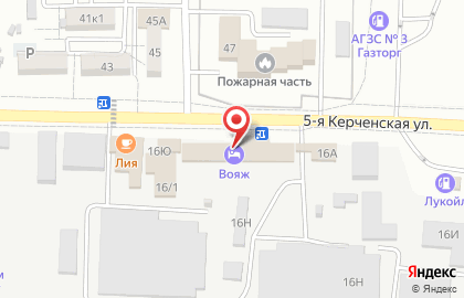Продовольственный магазин Гафизов на карте