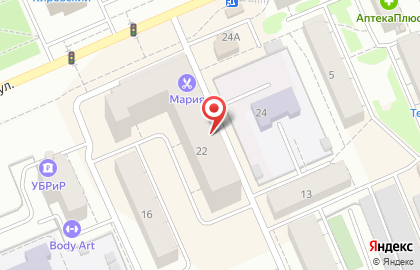 Служба экспресс-доставки Cdek на Театральной улице на карте