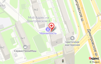 Специальное предприятие при правительстве Москвы в Тимирязевском районе на карте