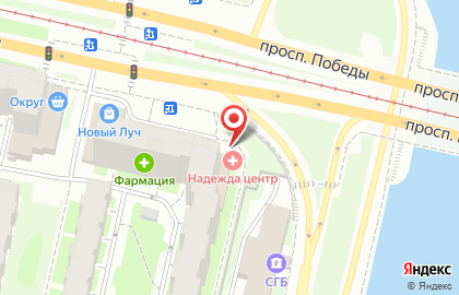 Аптека Фармация на Набережной улице на карте