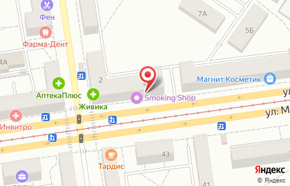 Магазин тканей и фурнитуры Атланттекс в Орджоникидзевском районе на карте