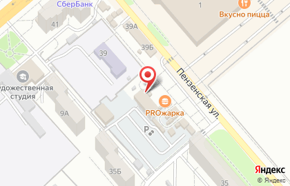 Супермаркет Магнит на Пензенской улице, 37 на карте