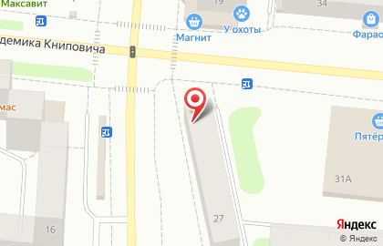 Мастерская по ремонту цифровой техники Gsm Service на улице Академика Книповича на карте