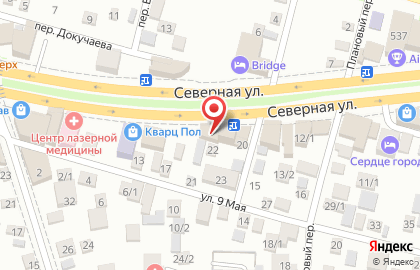 Супермаркет Солнечный на Костычева, 20 на карте
