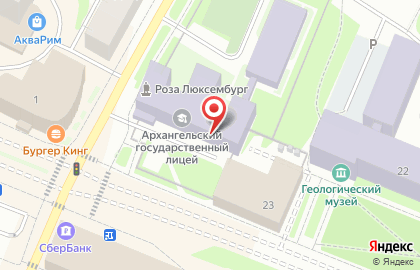 Университетская Ломоносовская Гимназия на карте