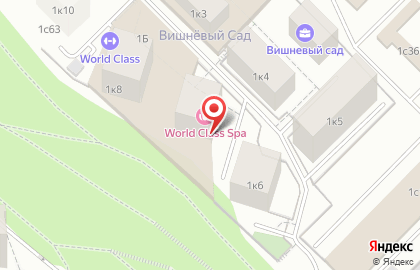 Фитнес-клуб World Class на Мосфильмовской улице на карте