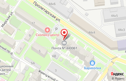 Почта России в Пензе на карте