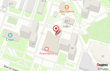 Сургутский концертно-театральный центр на Магистралиной улице на карте