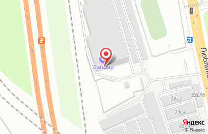 Компания ювелирной фурнитуры Арго на Люблинской улице на карте