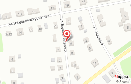 1C на улице Бориса Полевого на карте