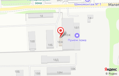 Магазин аккумуляторов Mr.Amper на Малой Митрофаньевской улице на карте