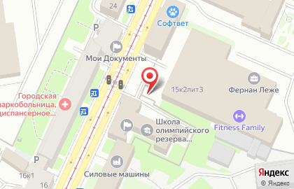 Family Restaurant на Кондратьевском проспекте на карте