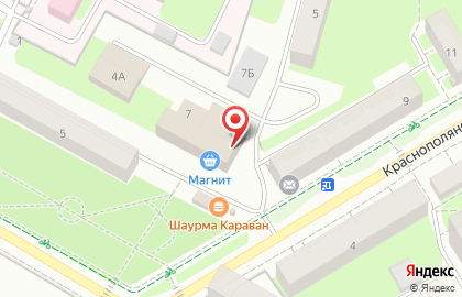 Магазин садово-огородных товаров Мир садовода на Краснополянской улице на карте